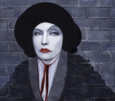 Greta Garbo, 2021 (digitaalinen) tekijältä Neale Osborne