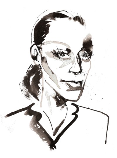 Ingrid Thulin, 2025 (muste) tekijältä Neale Osborne