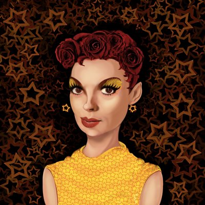 Judy Garland, 2021 (digitaalinen) tekijältä Neale Osborne