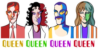 Queen, 2023 (digitaalinen) tekijältä Neale Osborne