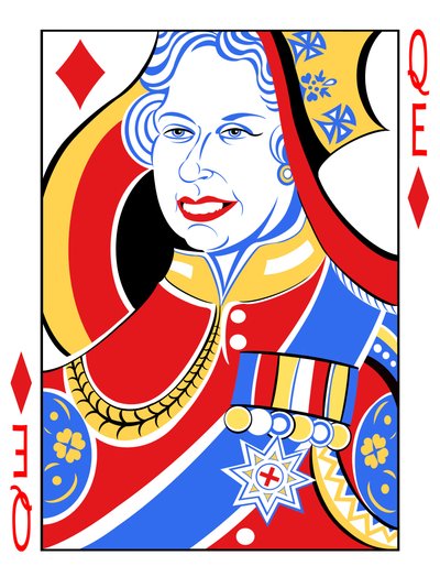 Kuningatar Elizabeth II 2012, kirjoittanut Neale Osborne tekijältä Neale Osborne