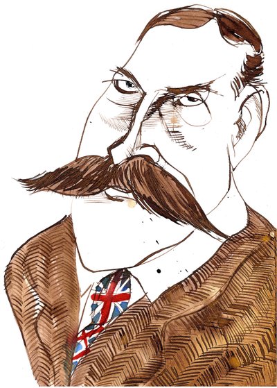 Sir Edward Elgar, 2022 (muste) tekijältä Neale Osborne