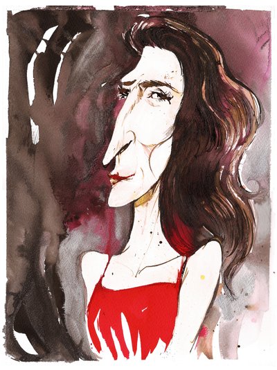 Véronique Gens, 2025 (muste) tekijältä Neale Osborne