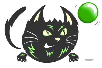 Zap Cat - karikatyyri tekijältä Neale Osborne