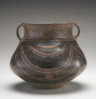 Urna, Gansun maakunta, noin 2000 eKr. (keraaminen) tekijältä Neolithic Period Chinese School