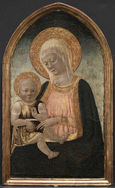 Neitsyt ja lapsi, c. 1460. tekijältä Neri de Bicci