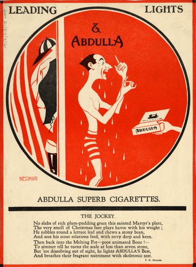 Abdulla-savukkeet, 1920-luku tekijältä Nerman