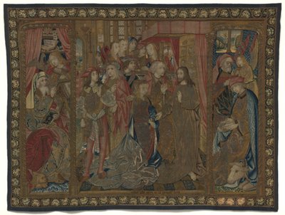 Kristus ja aviorikoksesta vangittu nainen tekijältä Netherlandish 16th Century