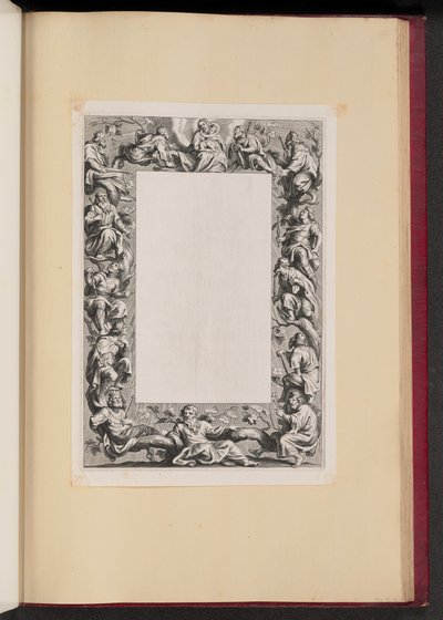 Reunuskuvitus Jessen puulla tekijältä Netherlandish 17th Century