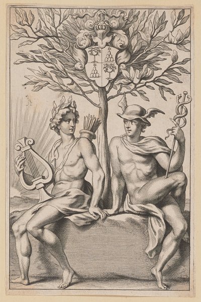 Nimisivu Philomathi Musae Juvenilesille tekijältä Netherlandish 17th Century after Sir Peter Paul Rubens