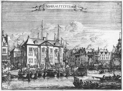 Admiralty House Rotterdamissa tekijältä Netherlandish School