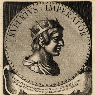 Pyhän Rooman keisari Rupert. tekijältä Netherlandish School