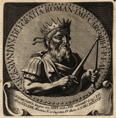 Pyhän Rooman keisari Sigismund. tekijältä Netherlandish School