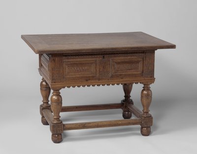 Maksutaulukko, n. 1600-50 (tammi) tekijältä Netherlandish School