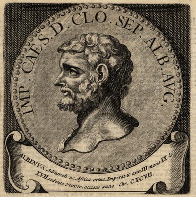 Rooman keisari Clodius Albinuksen muotokuva tekijältä Netherlandish School
