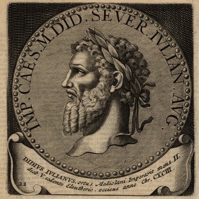 Rooman keisari Didius Julianuksen muotokuva. tekijältä Netherlandish School