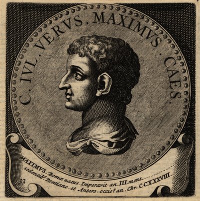 Rooman keisari Gaius Julius Verus Maximuksen muotokuva tekijältä Netherlandish School