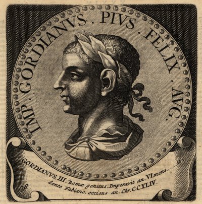 Rooman keisari Gordianus III:n muotokuva. tekijältä Netherlandish School