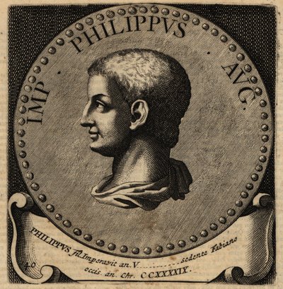 Rooman keisari Philip II:n muotokuva. tekijältä Netherlandish School