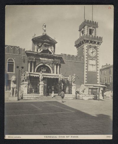 Porta Magna Venetsian arsenaalista Venezia - Entrata dell