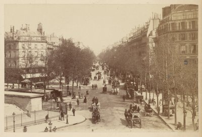 Pariisi, Boulevard de la Madeleine tekijältä Neurdein freres
