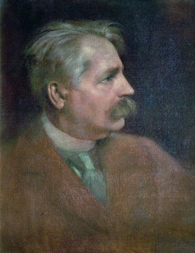 Ralph, 2nd Earl of Lovelace (öljy kankaalle) tekijältä Neville Stephen Lytton