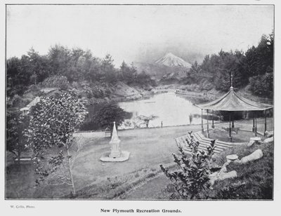 New Plymouth, Uusi-Seelanti: New Plymouth Recreation Grounds (m/w kuva) tekijältä New Zealand Photographer