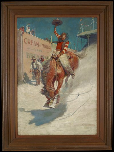 Bronco Buster tekijältä Newell Convers Wyeth