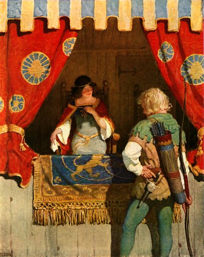 Robin tapaa piika Marianin tekijältä Newell Convers Wyeth