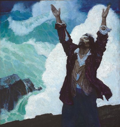 Robinson Crusoe: Kansi tekijältä Newell Convers Wyeth
