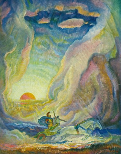 Telemachus Nestorin vaunuissa tekijältä Newell Convers Wyeth