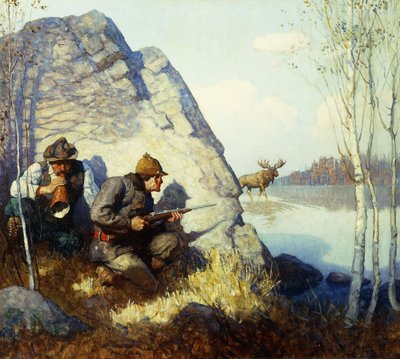 Hirven kutsu tekijältä Newell Convers Wyeth