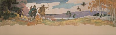 Turkin metsästäjät, 1941 tekijältä Newell Convers Wyeth