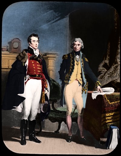 Armeija ja laivasto, Wellington ja Nelson, c1805. tekijältä Newton and Co