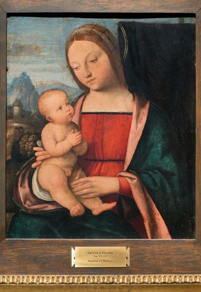 Madonna ja lapsi, 1510-1520 tekijältä Niccolò Pisano