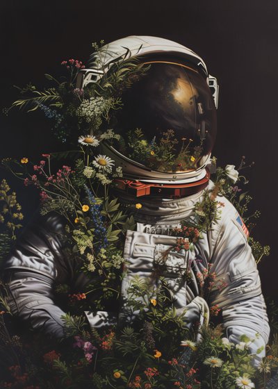 Kukinta-astronautti tekijältä Nicebleed