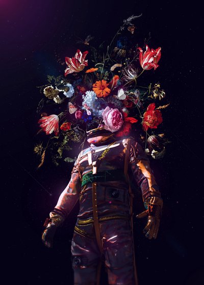Kosminen puutarha-astronautti tekijältä Nicebleed