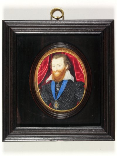 Ludovic Stuart, Lennoxin ja Richmondin toinen herttua (emali) tekijältä Nicholas (after) Hilliard