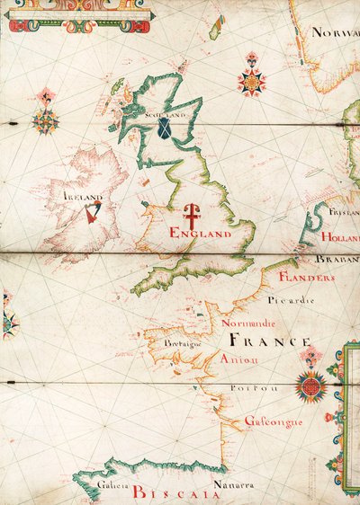 Euroopan Atlantin rannikot, Norjasta Finisterreen. tekijältä Nicholas Comberford