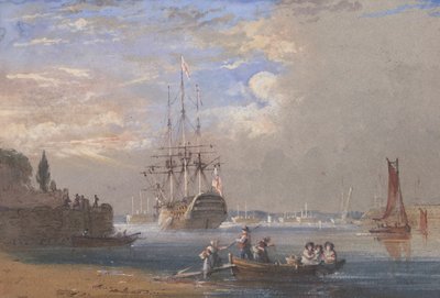 H.M.S. St. Vincent Plymouthissa tekijältä Nicholas Condy