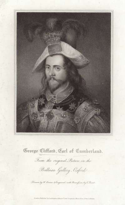 George Clifford Cumberlandin jaarli tekijältä Nicholas Hilliard
