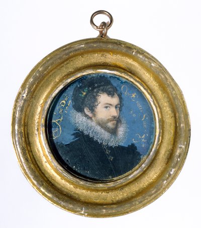 Omakuva, 1577 (wc vellum) tekijältä Nicholas Hilliard