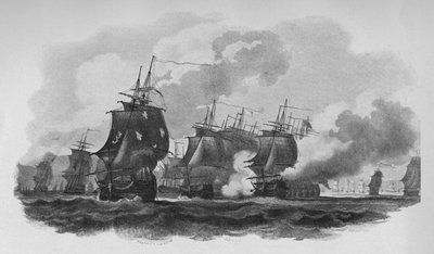 Kihla Dominicassa, c1782 tekijältä Nicholas Pocock