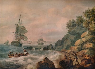 Bristolin kanavalla, 1787 tekijältä Nicholas Pocock