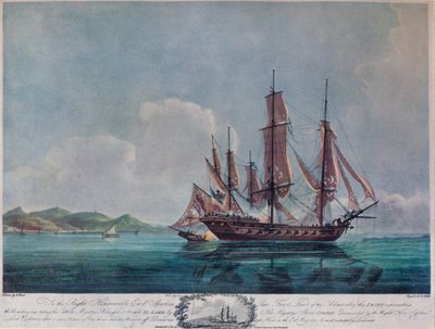 The Speedy ja El Gamo, c1802 tekijältä Nicholas Pocock