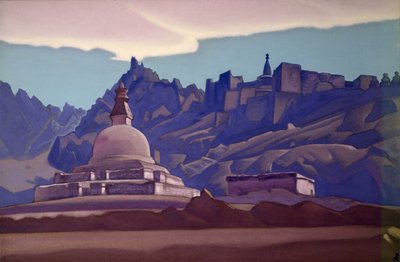 Hautausmäki, Ladakh, 1937 tekijältä Nicholas Roerich
