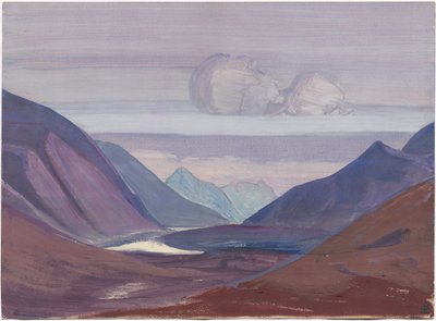 Chandra River, tutkimus, 1931 tekijältä Nicholas Roerich