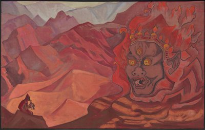 Dorje, rohkea, "Idän bannerit", sarja, 1925 tekijältä Nicholas Roerich