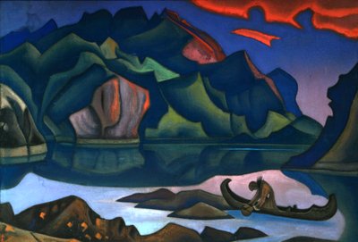Hidden Treasure, 1947. tekijältä Nicholas Roerich