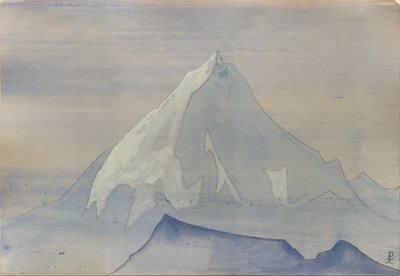 Himalaja, albuminlehti, 1934 tekijältä Nicholas Roerich